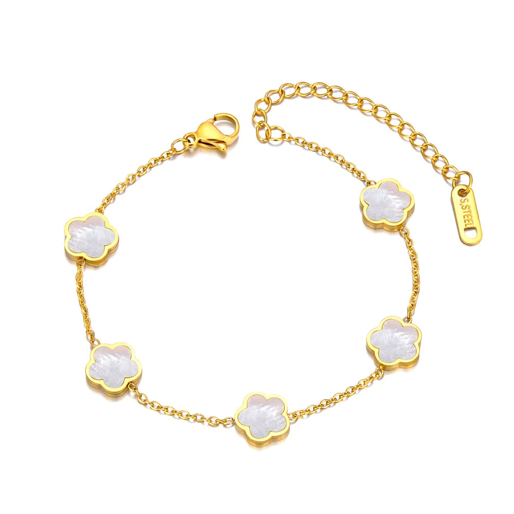 Casanari™ – Fleur Blanche Armband