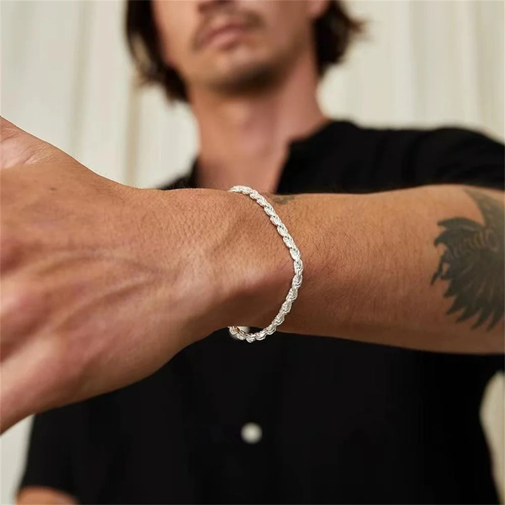 Casanari™ – Argento Rope Armband