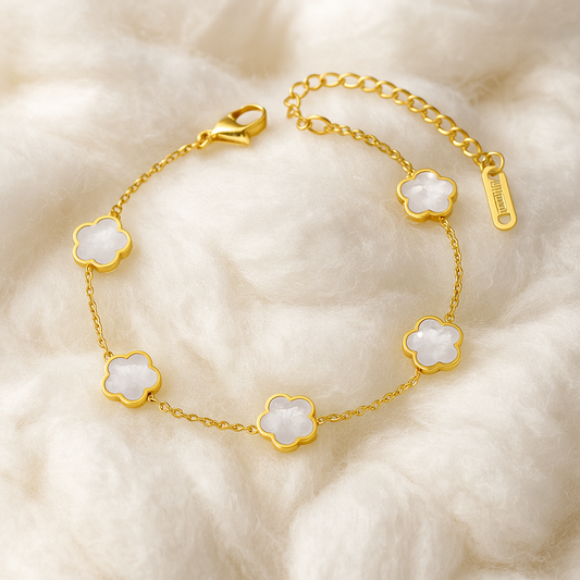 Casanari™ – Fleur Blanche Armband