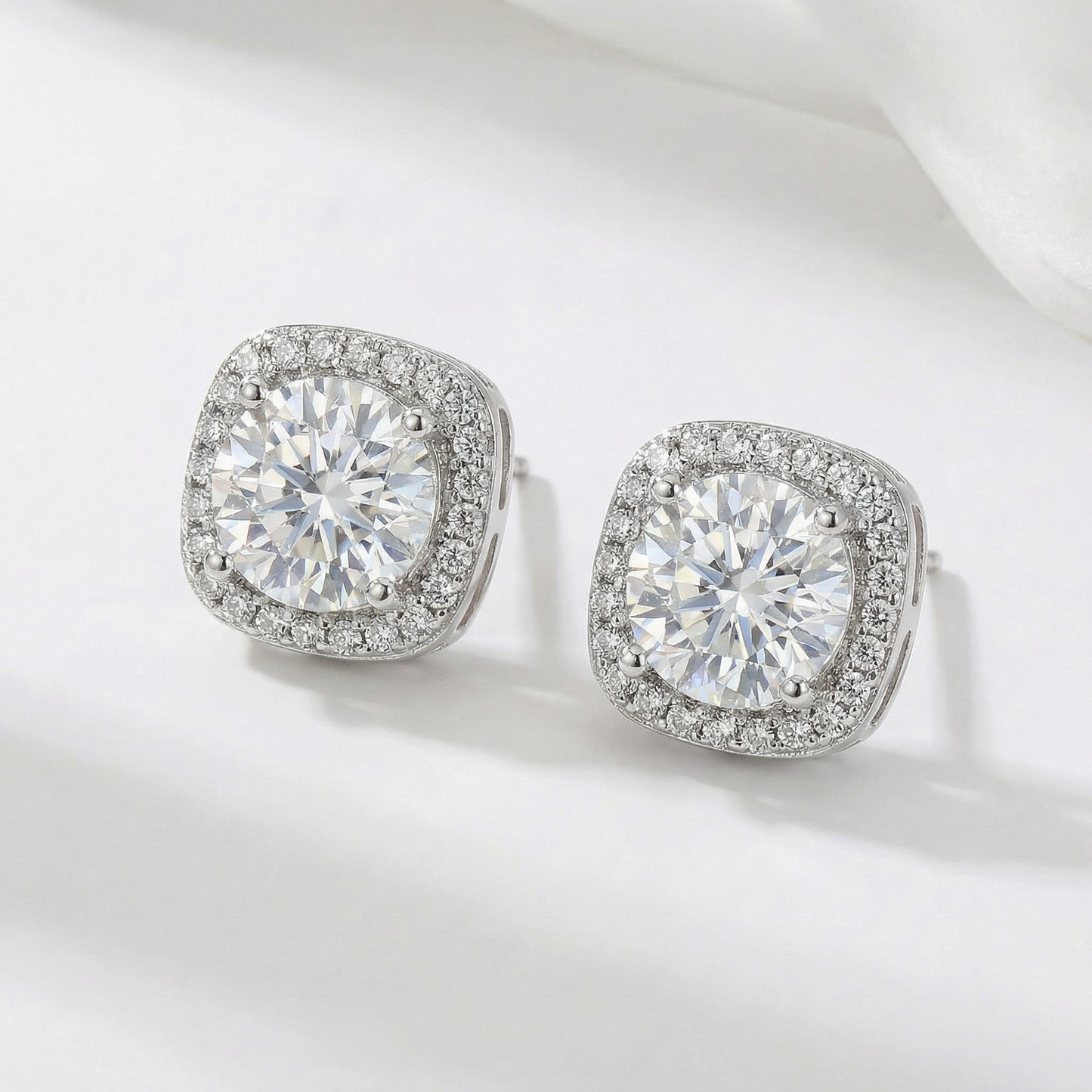 Crowned Crystal Studs