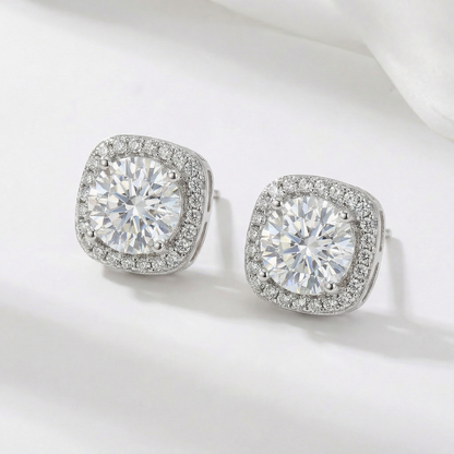 Crowned Crystal Studs