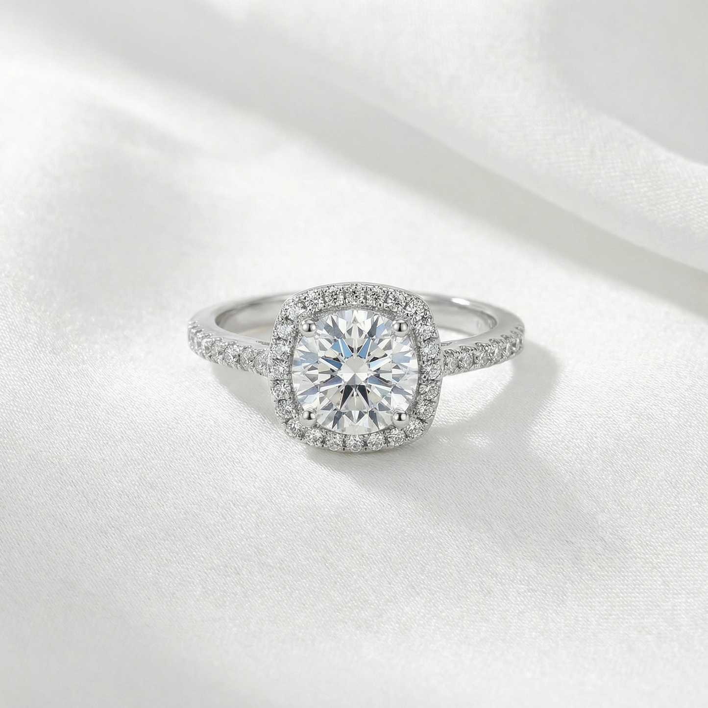 Crowned Crystal Ring