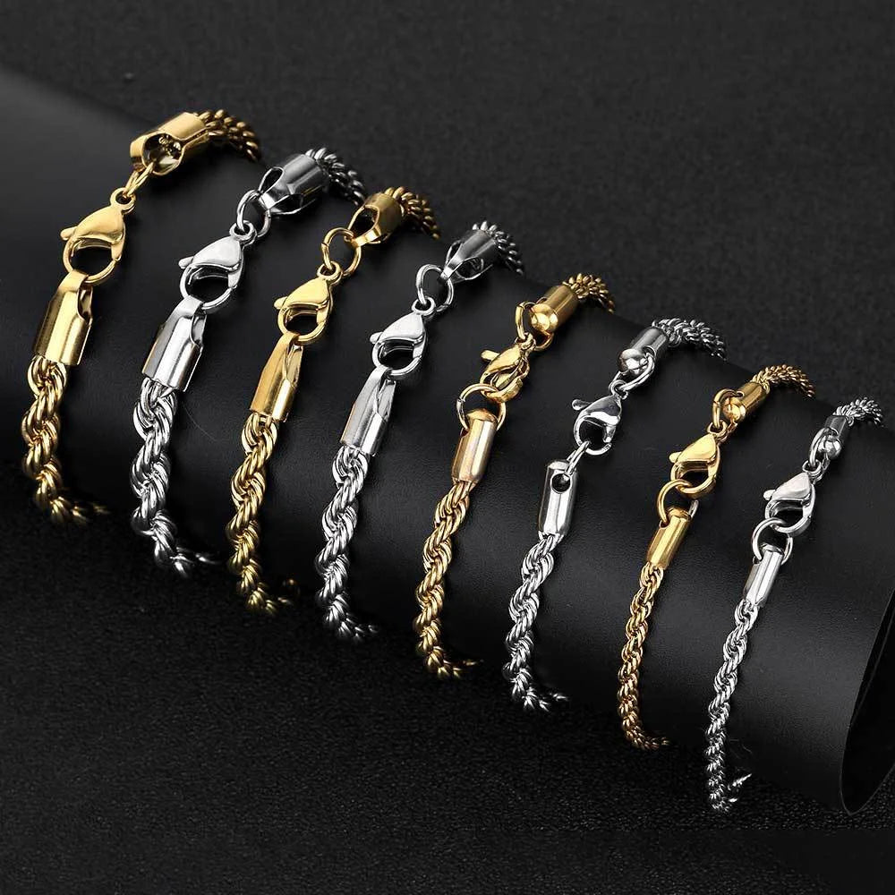 Casanari™ – Argento Rope Armband