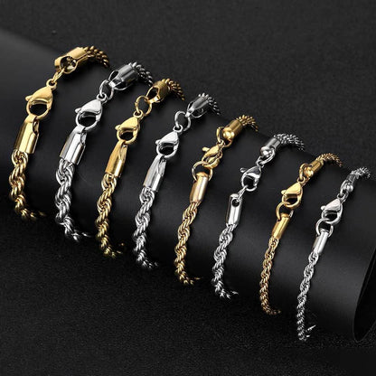 Casanari™ – Argento Rope Armband